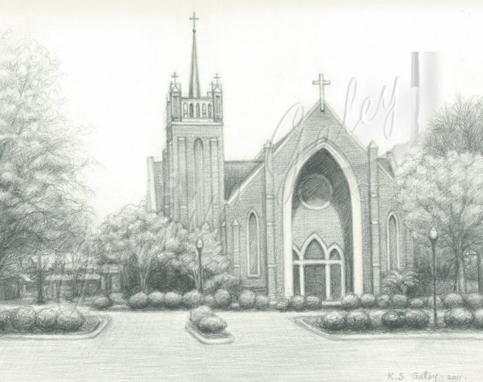 Christ the King church (sketch)