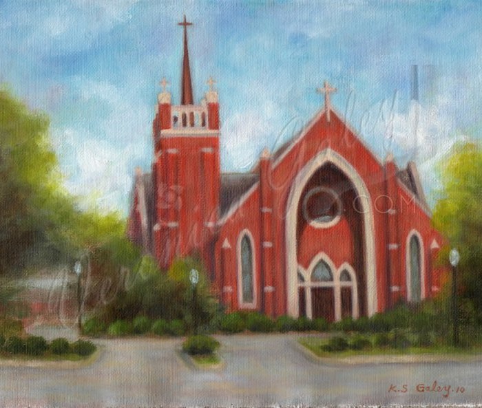 Christ the King church (painting)